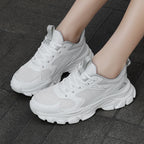 Damen Sportliche Mesh-Laufschuhe mit dämpfender Sohle