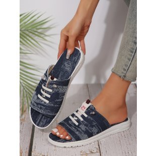Damen Freizeitschuhe mit modischem Offene Zehen Bereich R&B