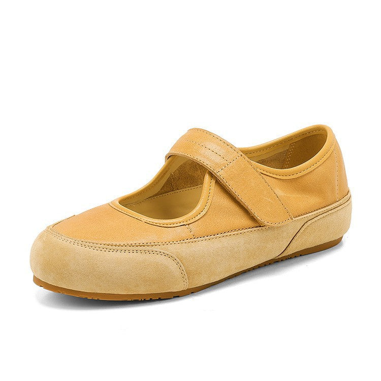 Damen Komfortable Ballerinas mit verstellbarem Riemchen R&B