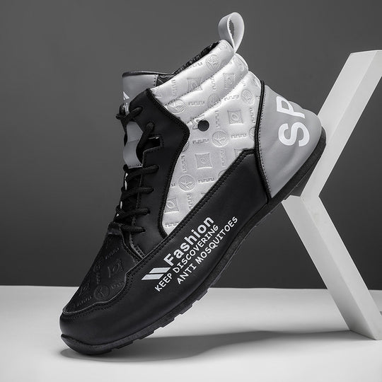 Damen Sportliche High-Top Sneakers mit robuster Sohle und schützendem Material R&B