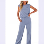 Damen Bequemes Freizeitanzug-Set mit weitem Schnitt und modischen Details R&B
