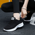 Damen Komfortable Sneakers mit atmungsaktivem Mesh-Obermaterial