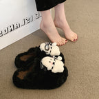 Damen kuschelige Hausschuhe mit süßem Tierdesign R&B