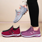 Damen Sportliche Mesh-Sneaker mit atmungsaktiver Struktur und dämpfender Sohle