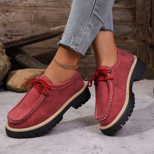 Damen bequeme Clogs mit modischem Schnür-Design R&B