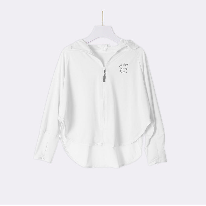 Damen performante UV-Schutzjacke mit Kapuze R&B
