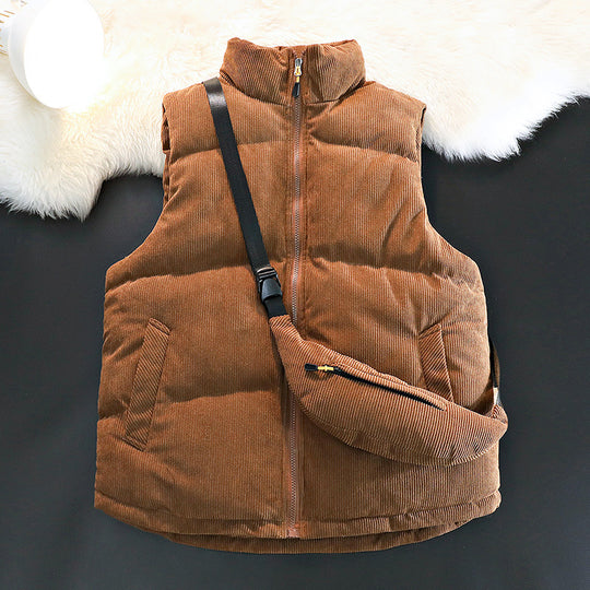 Damen Steppweste mit praktischen Taschen und hochwertiger Fleece-Innenausstattung R&B