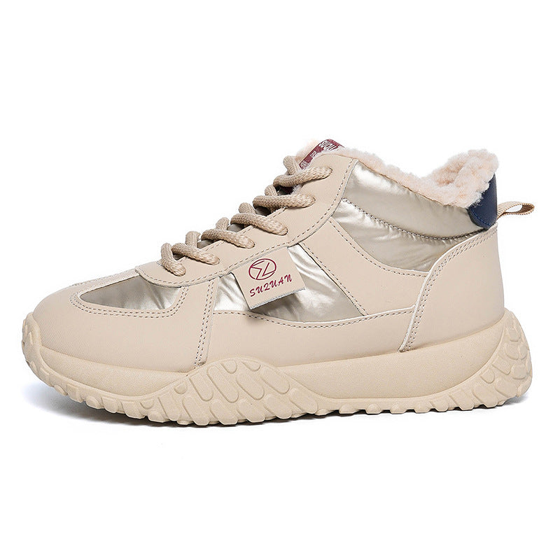 Damen Hohe Winter Sneakers mit kuscheligem Innenfutter R&B