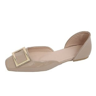 Damen Ballerinas mit elegantem Schnallendesign R&B
