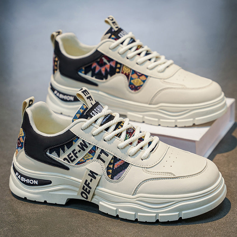 Damen Sportliche Sneaker mit modischem Ethnomuster R&B