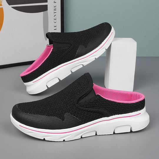 Damen Atmungsaktive Slip-On Fitness-Sneaker R&B