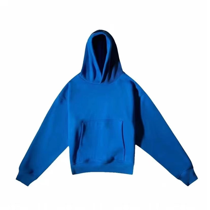 Damen Oversized Kapuzenpullover mit Kängurutasche und hochwertiger Baumwollmischung R&B