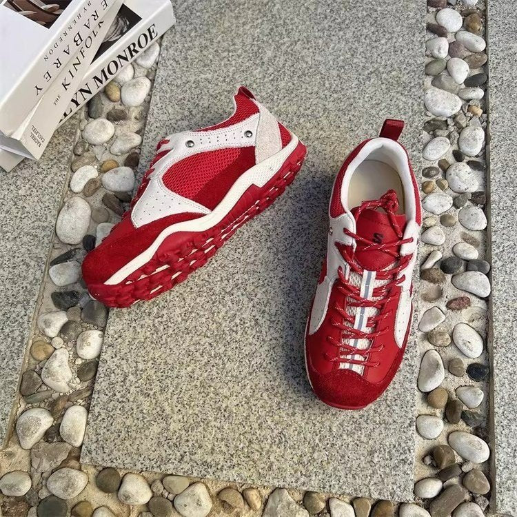 Damen modische Freizeitschuhe mit atmungsaktiver Mesh-Oberfläche und rutschfester Sohle R&B