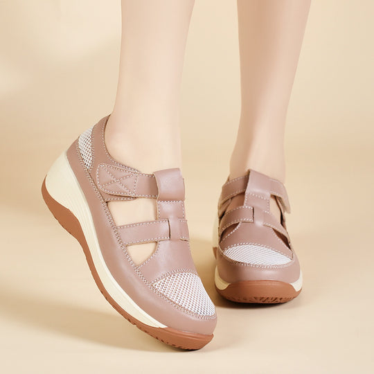Damen Komfortable Clogs mit atmungsaktiven Netzdetails und ergonomischer Sohle R&B
