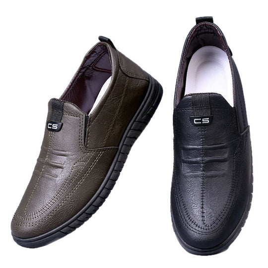 Herren Elegante Slip-On Mokassins mit rutschfester Sohle und hochwertigem Leder R&B