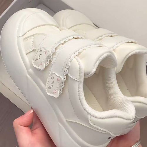 Damen Sneaker mit verstellbaren Klettverschlussriemen und komfortabler Sohle R&B