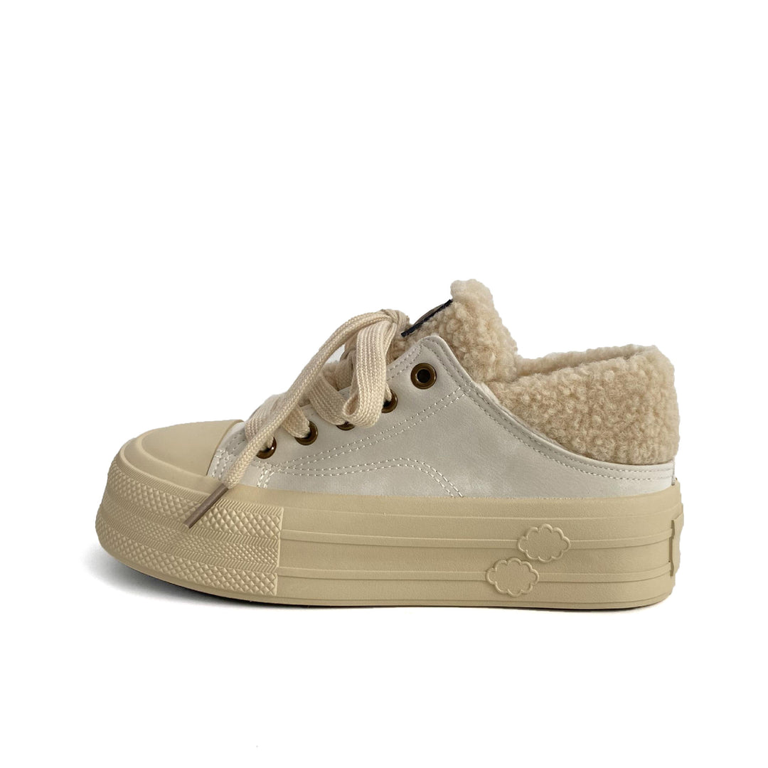 Damen Bequeme Sneakers mit kuscheligem Innenfutter und strapazierfähiger Sohle R&B