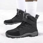 Damen Winterboots mit warmem Kunstfellfutter und rutschfester Sohle R&B