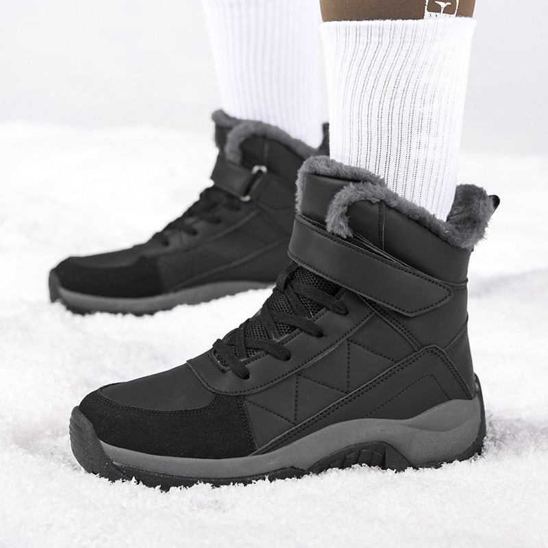 Damen Winterboots mit warmem Kunstfellfutter und rutschfester Sohle R&B