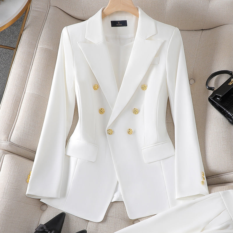 R&B | Overall Maßgeschneiderter Schnitt Zweireiher Blazer Individuelle Passform