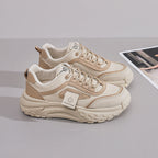 Damen Sportliche Chunky Sneakers mit atmungsaktivem Obermaterial und dämpfender Sohle R&B