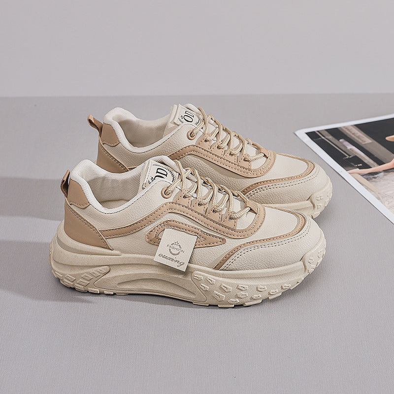Damen Sportliche Chunky Sneakers mit atmungsaktivem Obermaterial und dämpfender Sohle R&B