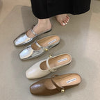 Damen elegante Sling-Ballerinas mit modischem Riemchen R&B