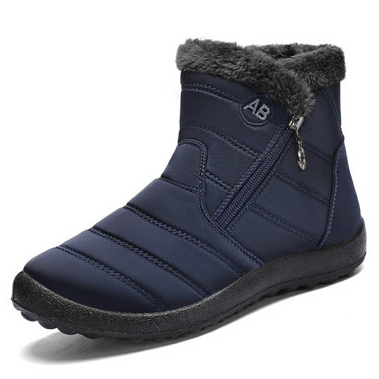 Damen Isolierte Winterstiefel mit rutschfester Sohle und praktischem Reißverschluss R&B