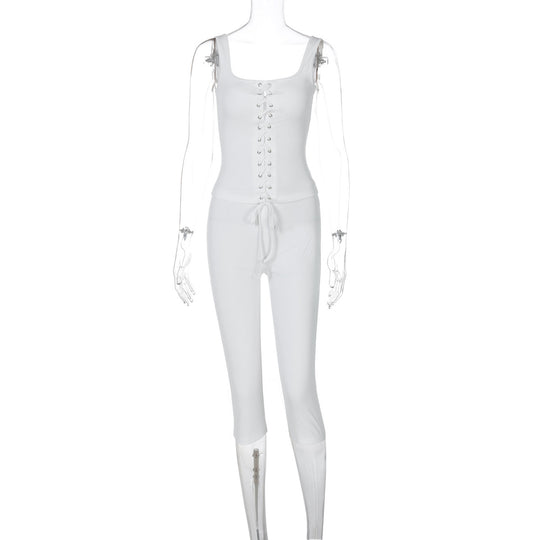 Damen Figurbetontes Midikleid mit Schnürung R&B