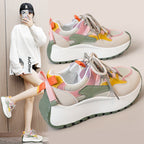Damen Sportliche Chunky Sneakers mit verspieltem Farbdesign R&B