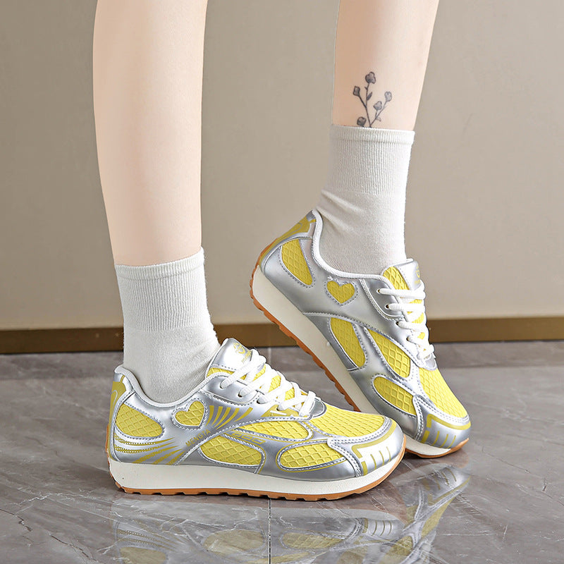 Damen Sportliche Sneaker mit atmungsaktivem Obermaterial und dämpfendem Fußbett R&B