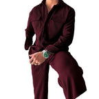 Herren utility Hemdbluse mit doppelten Brusttaschen R&B