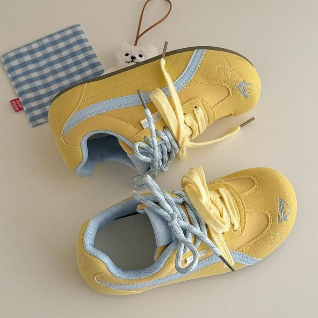Damen Sportliche Sneakers mit verspieltem Obstmotiv R&B