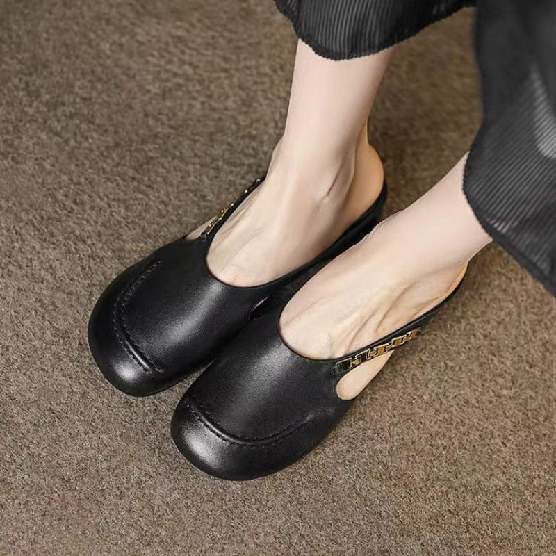 Damen Komfortable Clogs mit elegantem Schnitt und modischen Applikationen R&B
