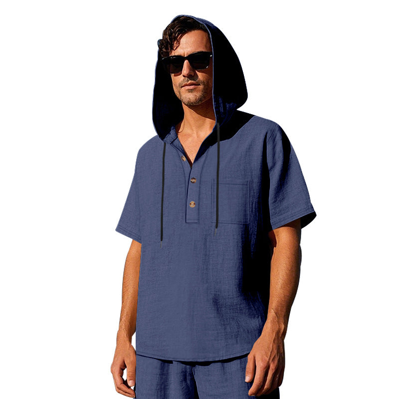 Herren lässiges Kapuzenshirt R&B