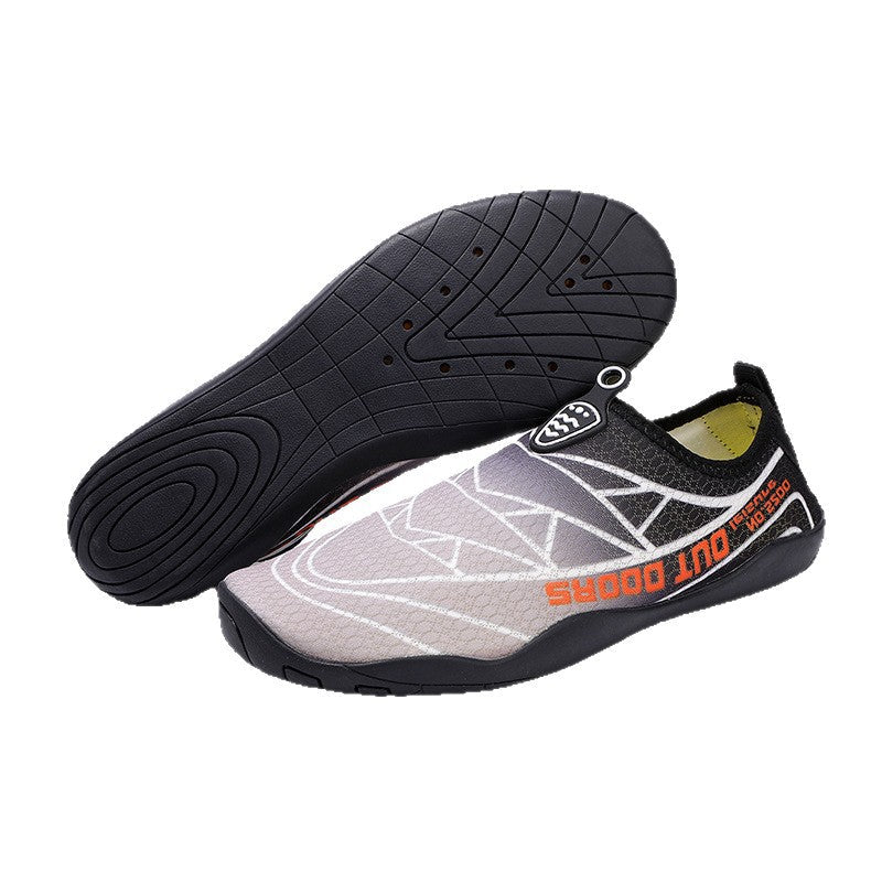 Damen Aqua-Freizeitschuhe mit elastischem Obermaterial und rutschfester Sohle R&B