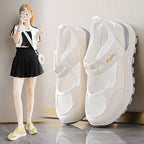 Damen Freizeitsneaker mit atmungsaktivem Mesh-Obermaterial und gepolsterter Innensohle R&B