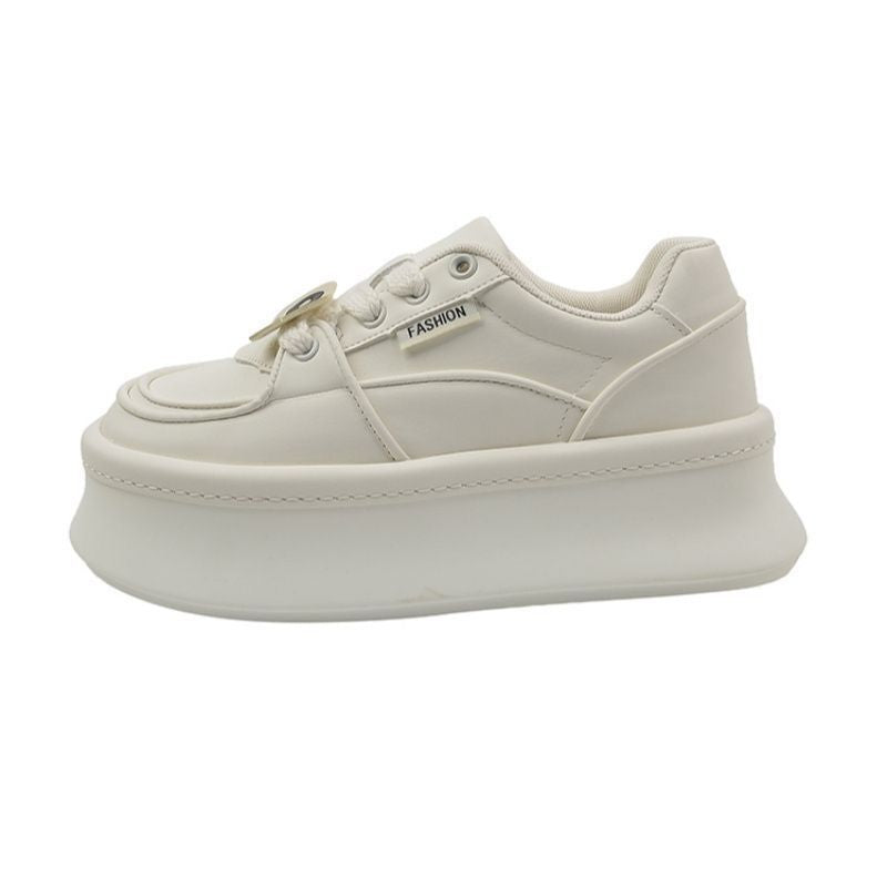 Damen Sportliche Sneakers mit dickem Plateau und modischen Akzenten R&B