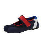 Damen praktische Ballerinas mit verstellbarem Riemen R&B