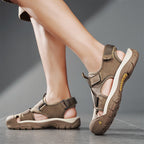Damen Multifunktionale Outdoor-Sandalen mit verstellbaren Riemen und rutschfester Sohle R&B