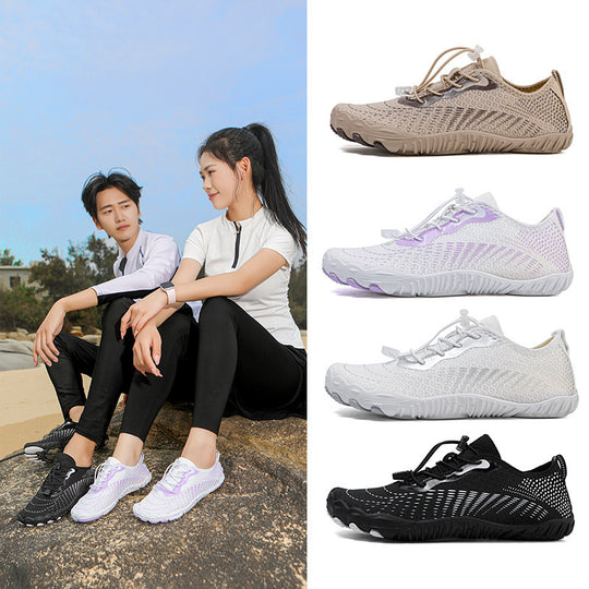Damen wasserdichte Freizeitschuhe mit flexiblem Design und rutschfester Sohle R&B