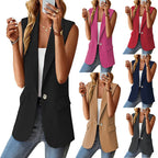 Damen ärmelloses Blazer R&B