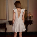 Damen Sommerkleid mit Rüschendetails R&B