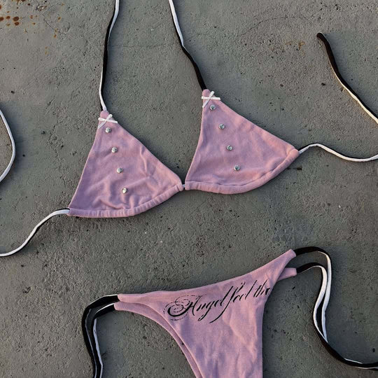Damen verführerisches Bikini-Set mit einzigartigen Akzenten R&B