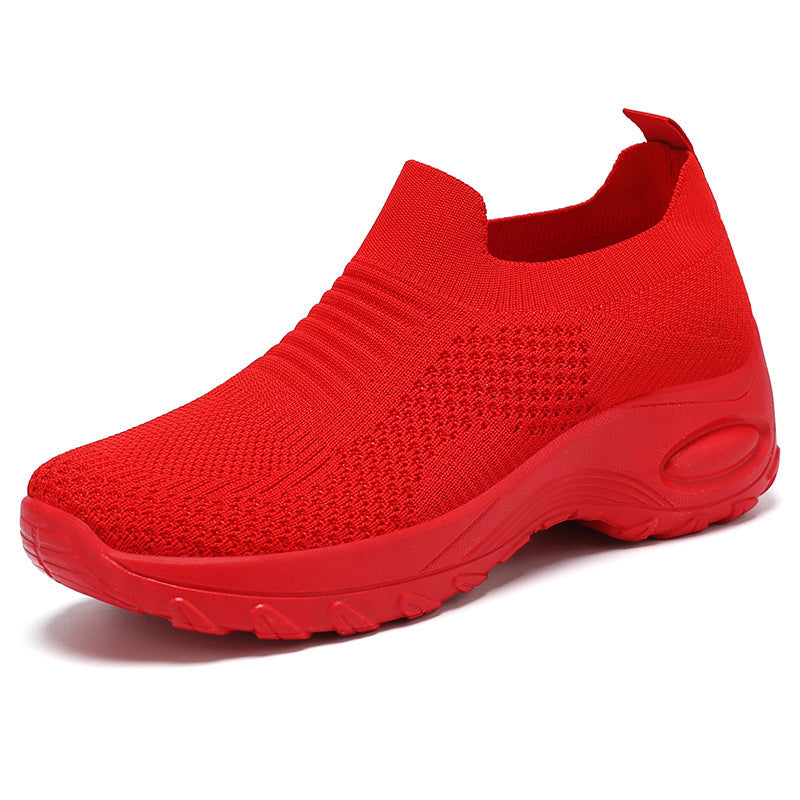 Damen Atmungsaktive Strick-Sneaker mit flexiblem Sohlenkomfort R&B