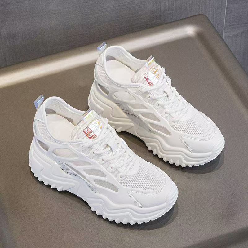 Damen Sportliche Sneakers mit atmungsaktiven Mesh-Einsätzen und ergonomischer Dämpfung R&B