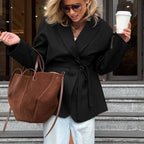 Damen modischer, taillierter Blazer R&B