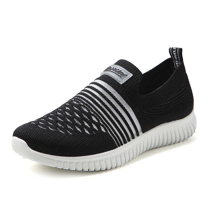 Damen Sportliche Slip-On Sneakers mit atmungsaktivem Obermaterial R&B