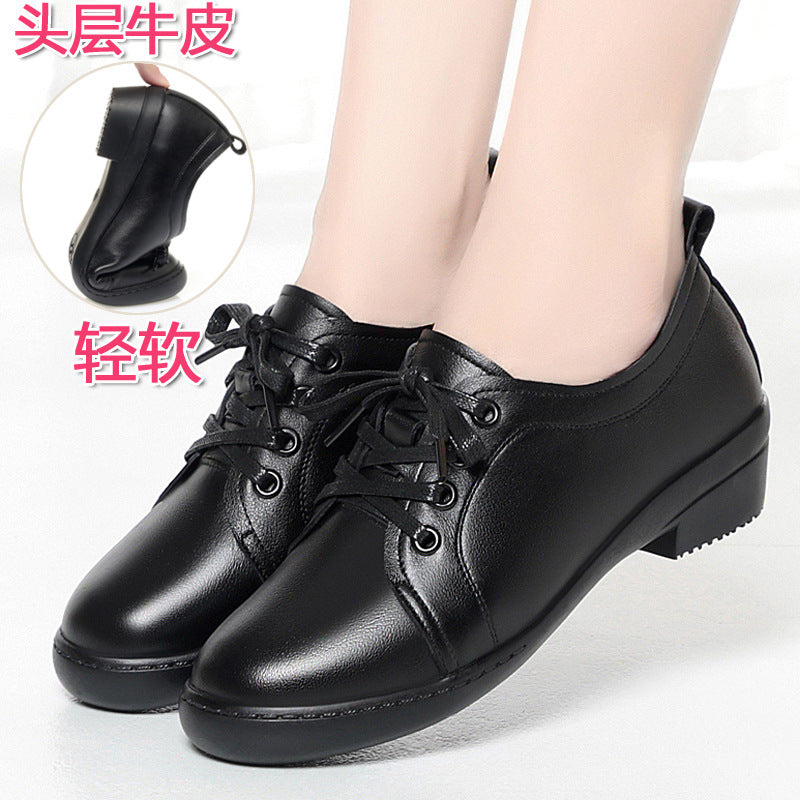 Damen Komfortable Schnürschuhe mit modischem Design und praktischem Blockabsatz R&B