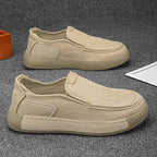 Damen Modische Slip-On Sneakers mit elastischem GewR&Be R&B